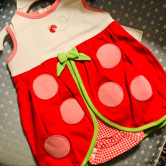 🌸✨HARTSTRINGS Lady Bug Dress ✨🌸 - Picture 4 of 6